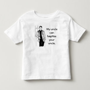 Mijn oom kan je oom laten vallen kinder shirts