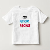 Mijn oom Rocks Kinder Shirts (Voorkant)