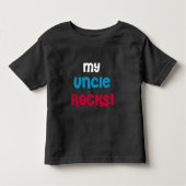 Mijn Oom Rocks Kinder Shirts (Voorkant)
