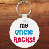 Mijn oom Rocks T-shirts en cadeaus Sleutelhanger (Voorkant)