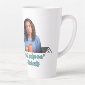 Mijn Oordeel Is Mijn Kopje Latte Mok (Rechts)