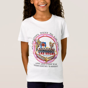 Mijn opa ging naar Las Vegas.... T-shirt