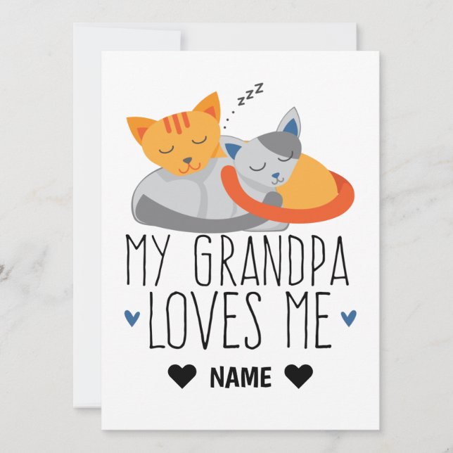 Mijn opa houdt van mij (Voorkant)