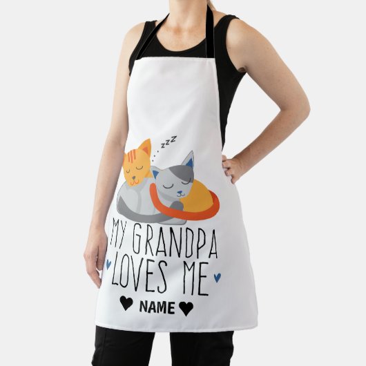 Mijn opa houdt van mij schort (Insitu)