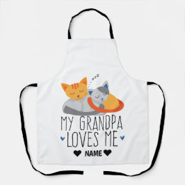 Mijn opa houdt van mij schort