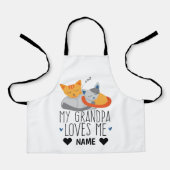 Mijn opa houdt van mij schort (Voorkant)