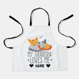 Mijn opa houdt van mij schort