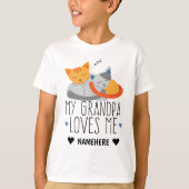 Mijn opa houdt van mij t-shirt (Voorkant)