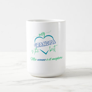 Mijn opa is de beste – Tweetalig cadeauontwerp Koffiemok