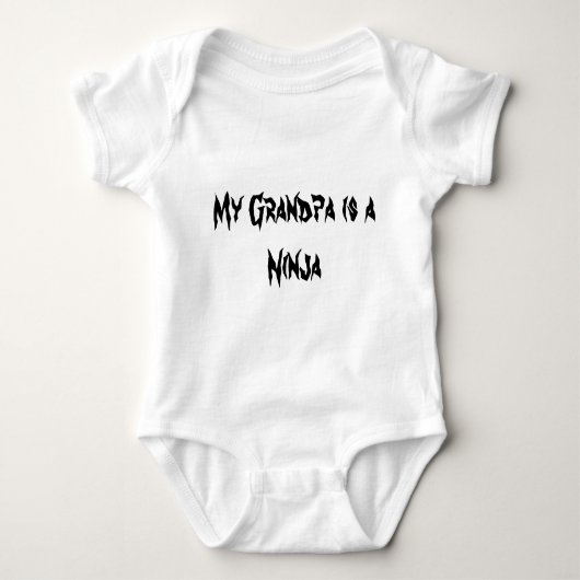 Mijn opa is een Ninja Romper (Voorkant)