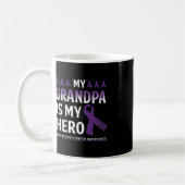 Mijn opa is mijn held alvleesklier kanker koffiemok (Links)