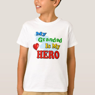 Mijn opa is mijn Hero - voeg je eigen naam in T-shirt
