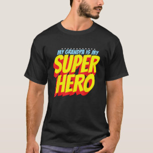 Mijn opa is mijn superheld Vaderdag Mannen s Gran T-shirt