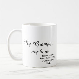 Mijn opa mijn held Opa koffiemok