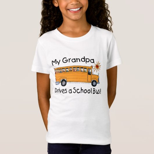 Mijn opa rijdt een bus t-shirt (Voorkant)