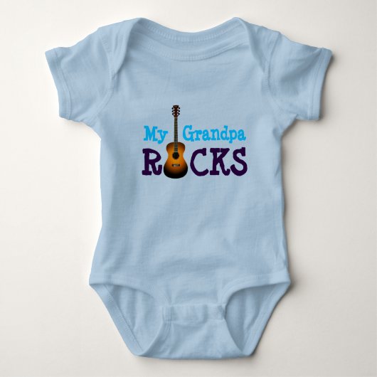 "Mijn opa Rocks!" Romper (Voorkant)