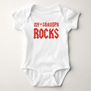 Mijn opa Rocks Romper