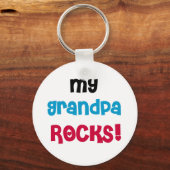 Mijn opa Rocks Sleutelhanger (Voorkant)