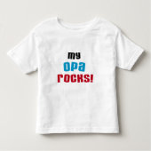 Mijn Opa Rocks T-shirts en geschenken (Voorkant)