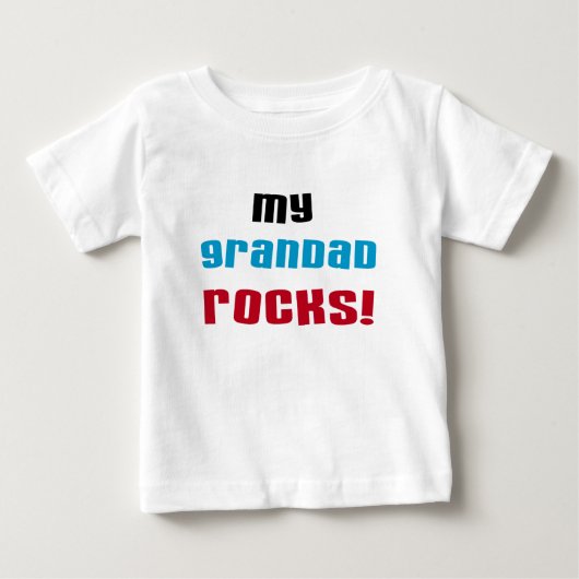 Mijn opa Rocks T-shirts en geschenken (Voorkant)