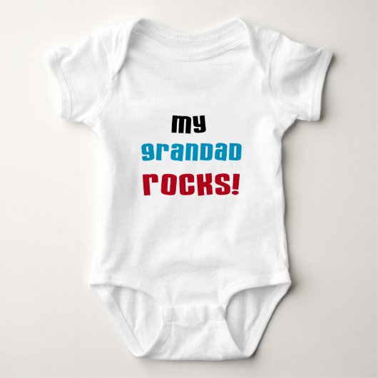 Mijn opa Rocks T-shirts en geschenken (Voorkant)