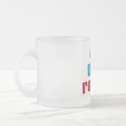 Mijn Opa Rocks T-shirts en geschenken Matglas Koffiemok (Links)