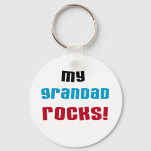Mijn opa Rocks T-shirts en geschenken Sleutelhanger