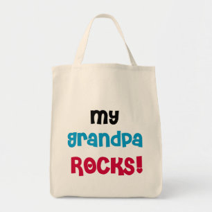 Mijn opa Rocks Tshirts en geschenken Tote Bag
