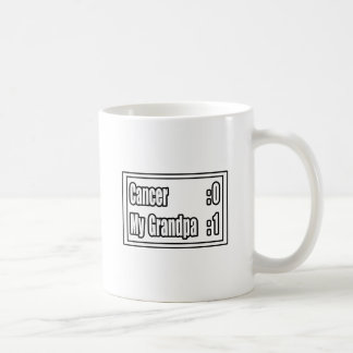 Mijn opa versloeg kanker (scorebord) koffiemok