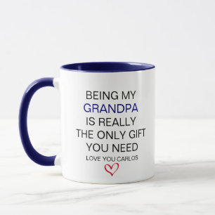 Mijn opa zijn is echt het enige cadeau dat je nodi mok