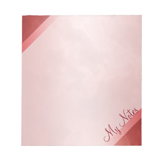 Mijn opmerkingen in de rode marmer notitieblok (Voorkant)