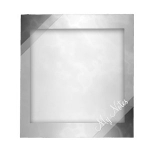 Mijn opmerkingen in zwarte houtskool notitieblok