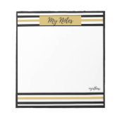 Mijn opmerkingen met #GirlBoss Hashtag Notitieblok (Voorkant)