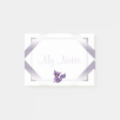 Mijn opmerkingen na het Paarse Kat Post-it® Notes (Voorkant)