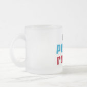 Mijn oppy Rocks T-shirts en cadeautjes Matglas Koffiemok (Links)