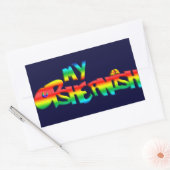 Mijn Opshernish Rechthoekige Sticker (Envelop)