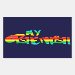 Mijn Opshernish Rechthoekige Sticker