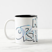 Mijn Opshernish Tweekleurige Koffiemok (Links)