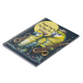 Mijn originele liedjes, grappige parrots die paard notitieboek (Linkerzijde)