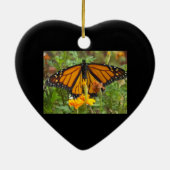 Mijn ornament van mijn monarch Butterfly-hart (Achterkant)