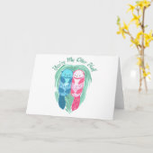 Mijn Otter Half Kaart (Gele Bloem)