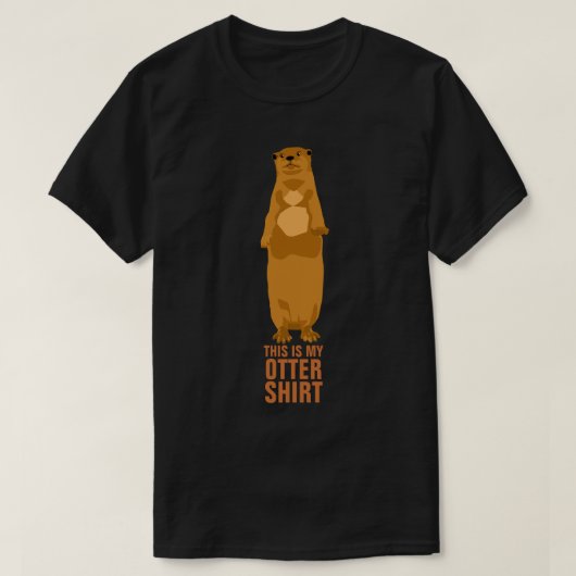 Mijn Otter-Shirt T-shirt (Design voorkant)