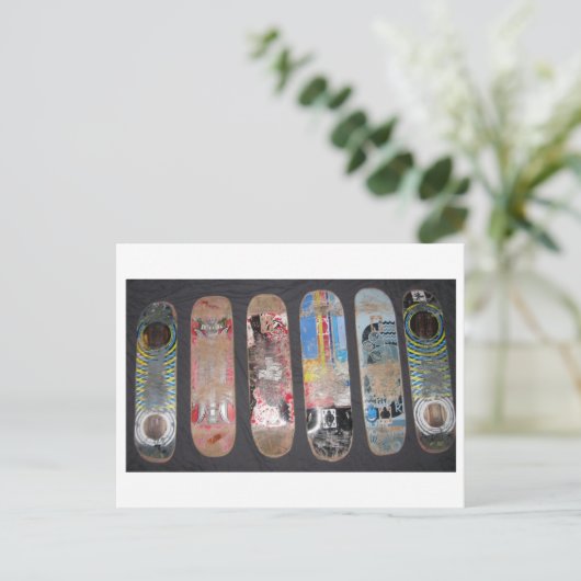 Mijn oude borden briefkaart (Staand voorkant)