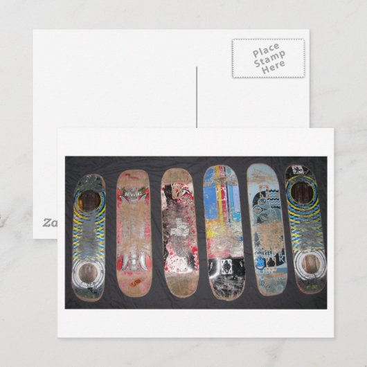 Mijn oude borden briefkaart (Voorkant / Achterkant)