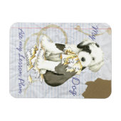 Mijn oude Engelse Sheepdog Ate mijn Lesson Plan Magneet (Horizontaal)