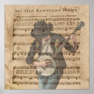 MIJN OUDE KENTUCKY THUIS POSTER
