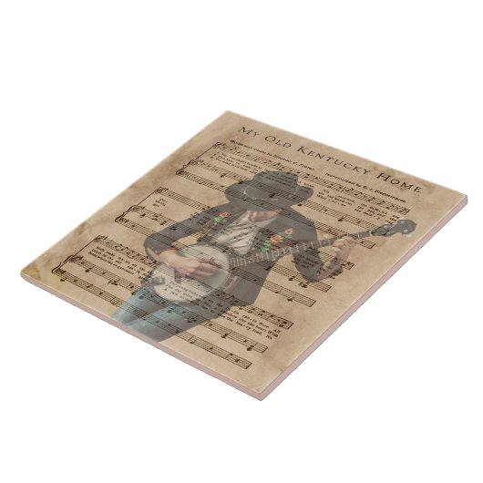 MIJN OUDE KENTUCKY THUIS TEGELTJE (Zijkant)