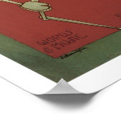 Mijn oude man Baseball Music Hoesje Art Poster (Hoek)