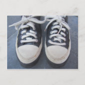 Mijn oude schoenen briefkaart (Voorkant)