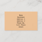 Mijn oude Visitekaartje toetsenbord (Achterkant)